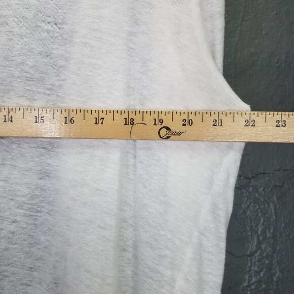 J. Jill Love Linen Cardigan Women's Petite L Sweater Open Front White Pockets - Picture 13 of 13